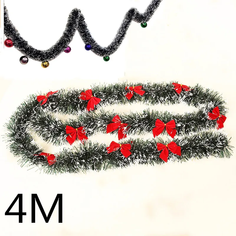 Декоративная гирлянда для рождественской елки 4 м | Дом и сад