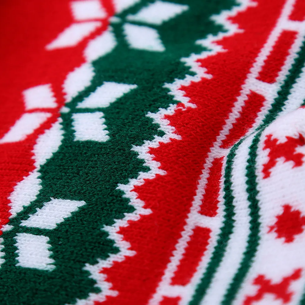 Рождественские женские мужские шапки шерстяные вязаные шапочка с помпоном