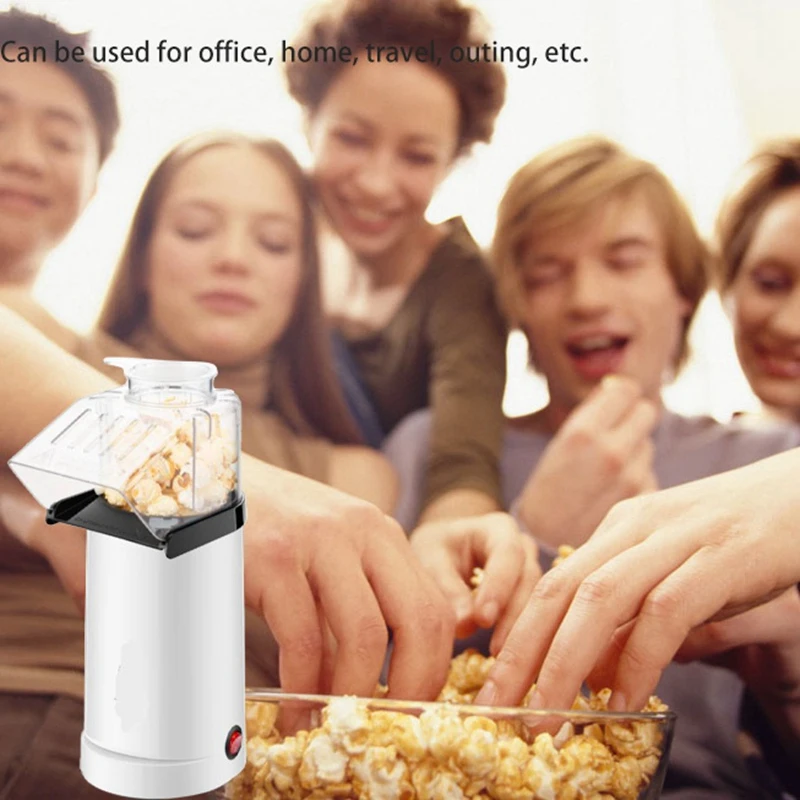 

Popcorn Machine,Removable Hot Air Popcorn Popper Maker for Kid Adult Home No Oil,Popping Delicious Healthy Snack
