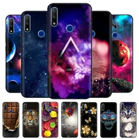 case for honor 9x silicon case soft tpu phone cover on for huawei honor 9x premium stk lx1 back fundas shell cat skull flower