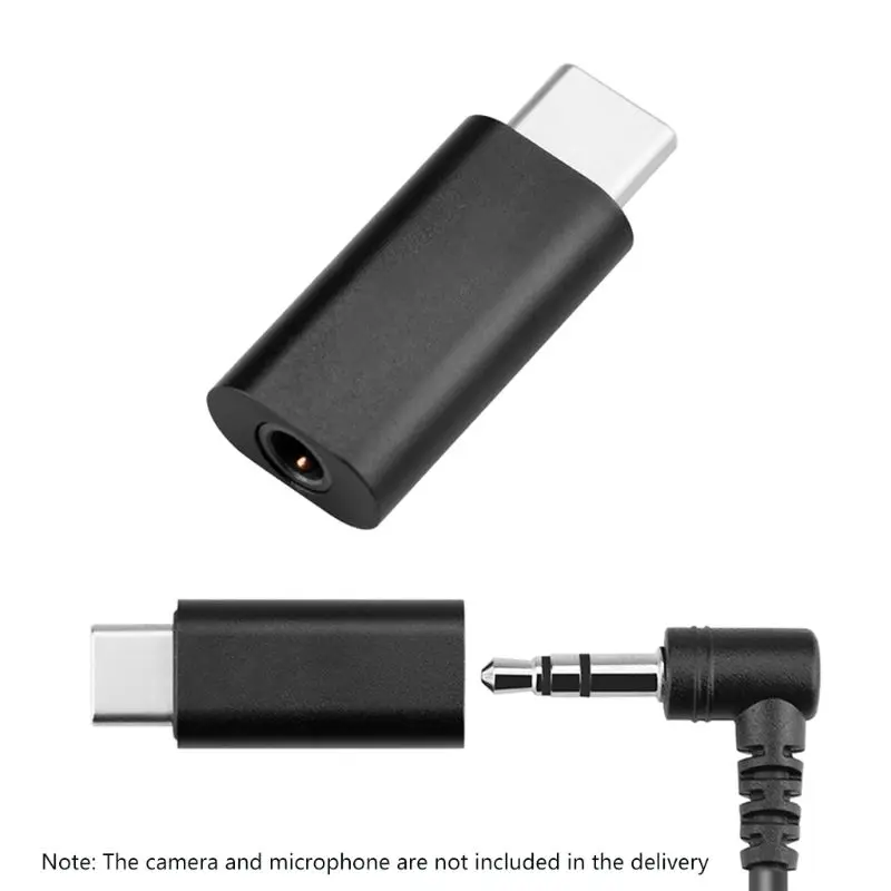 Оригинальный микрофонный аудио адаптер конвертер головка для Insta 360 ONE R камеры Mic