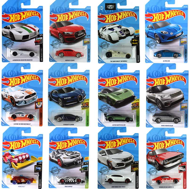 Оригинальные литые спортивные автомобили Hot Wheels 1 шт. 72 игрушки для мальчиков