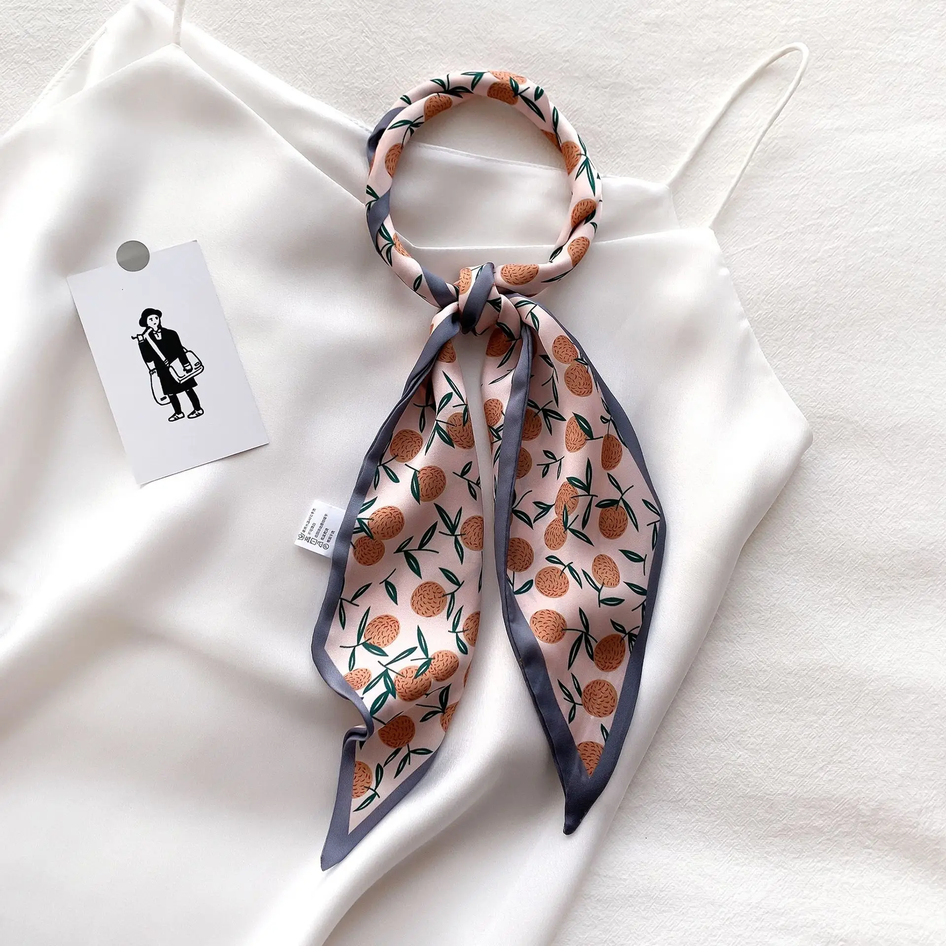 

Women Hair Tied Scarf Tied Up Ins Super Fairy Bow Ribbon Headnet Hair Ornament