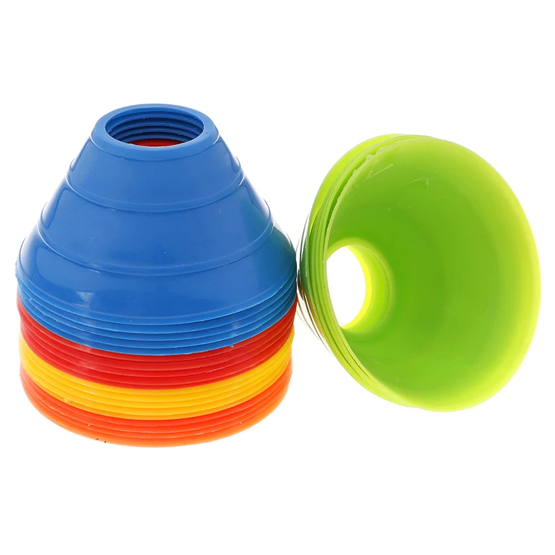 High Quality 5pcs/set Soccer Training Sign Dish Pressure Resistant Cones Marker Discs Bucket Sports Accessories | Спорт и