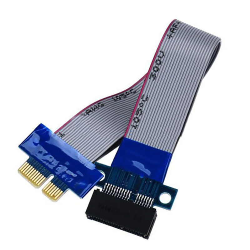 

Компьютерная шина PCI-E 1X Профессиональный Райзер ленточного кабельный удлинитель