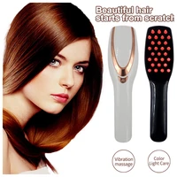 electric vibration massage comb hair growth care hair loss growth treatment infrared new hair grow laser massager anti hair loss