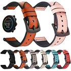 Ремешок кожаный и силиконовый для Polar Vantage M2 MIGNITE 2, сменный Браслет для часов Polar Grit XUnite, 20 22 мм