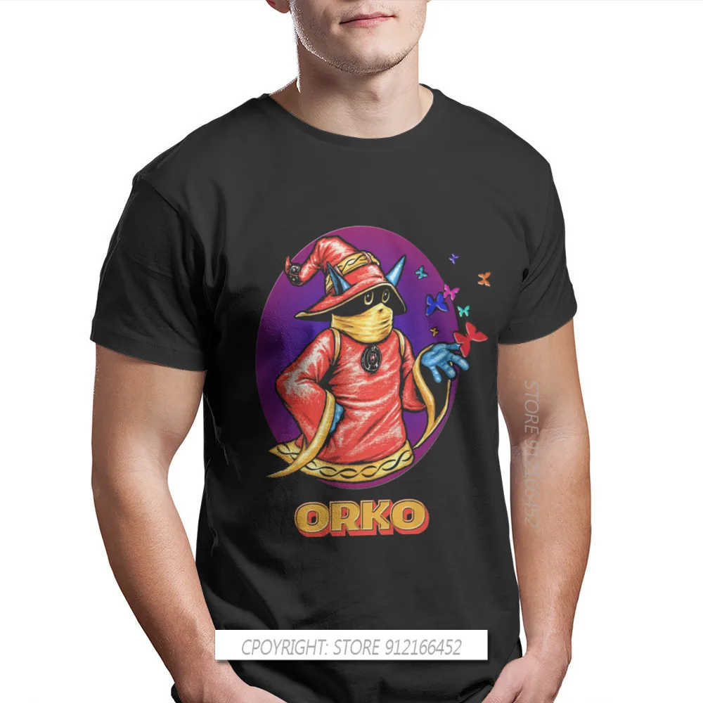He-Man And The Master Of The Universe Battle Cat Grayskull Anime TShirt For Men Orko Humor Summer Tees T Shirt High Quality