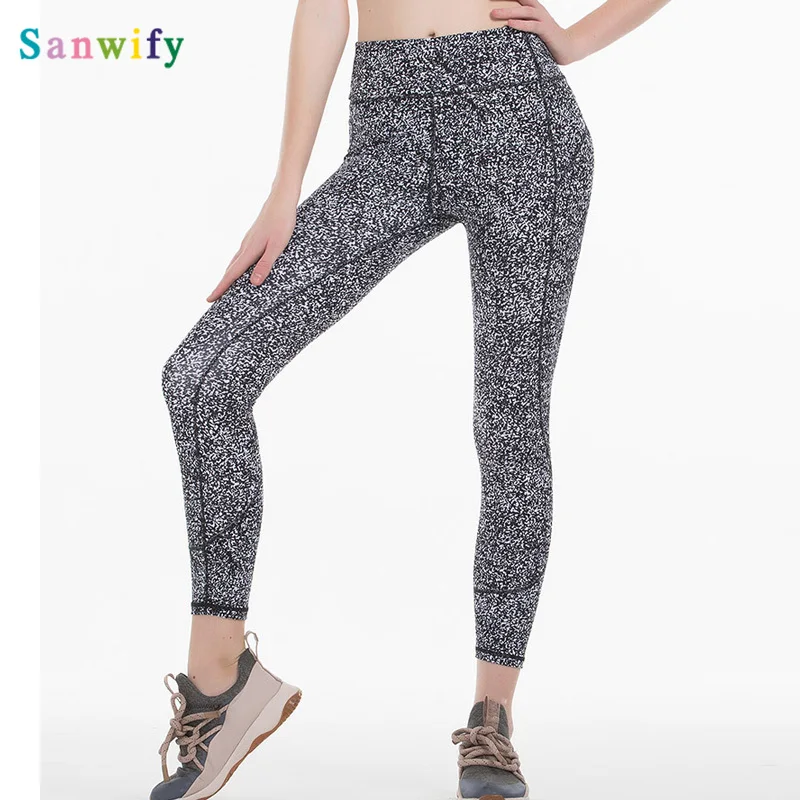 

2020 Sports 7/8 skinny pants super quality fabric black blue wine leggings