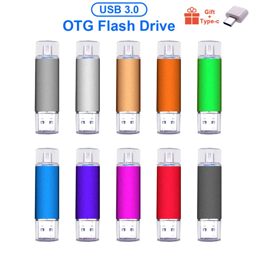 Флеш-накопитель USB Type-C с поддержкой OTG 3 0/128/256/512 ГБ | Компьютеры и офис