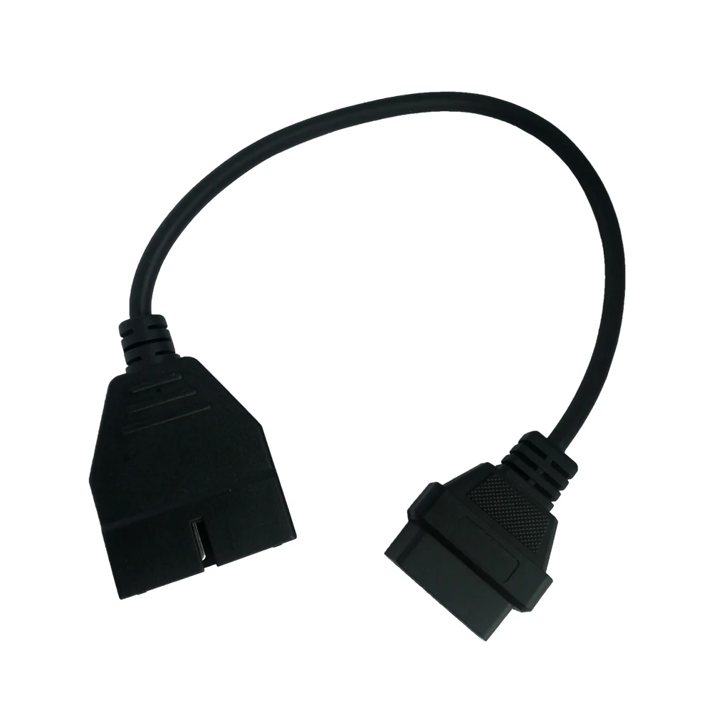 Горячая Распродажа новейший OBDII OBD2 коннектор адаптер для GM 12 Pin to 16Pin Авто Диагностический кабель для GM транспортных средств