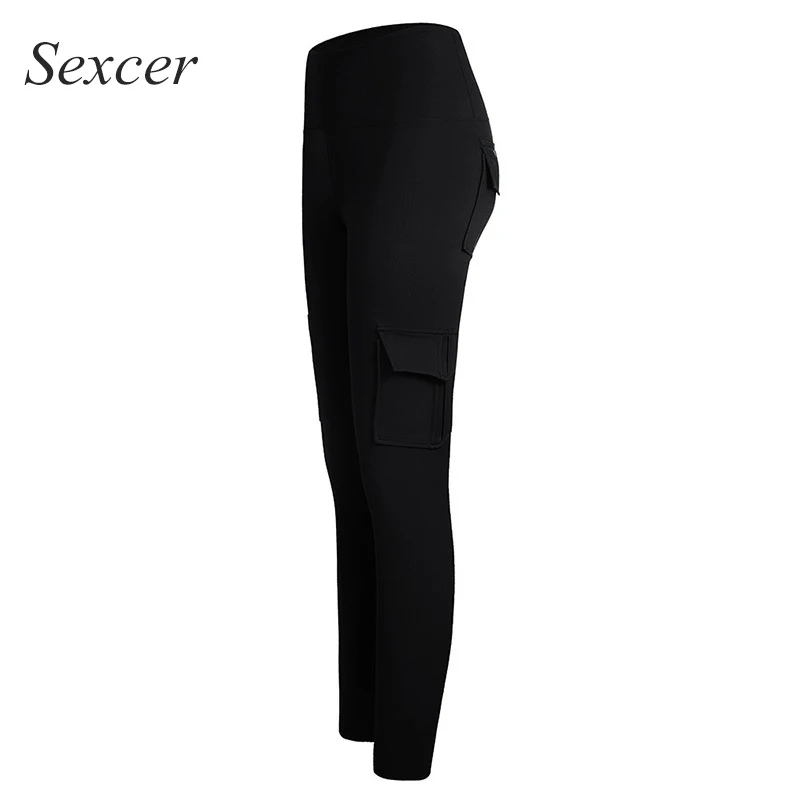 

High Waist Leggings with Pockets Sport Women Fitness Leggings Flex Booty Sweatpants Workout Gym Legging Scrunch Butt Yoga Pants
