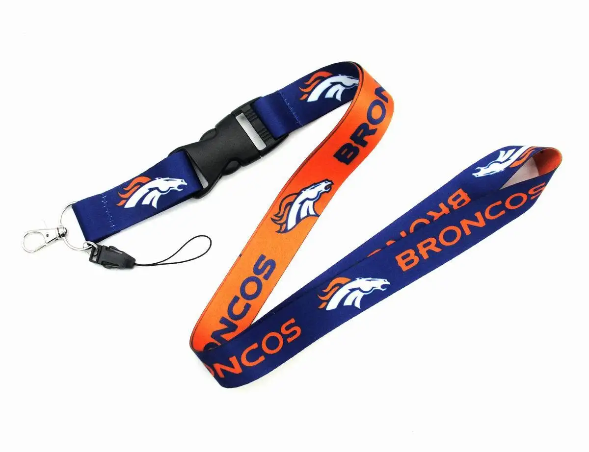 

Rugby Extended Lanyard Metal Keychains Club Mobile Phone Sling Key Chain