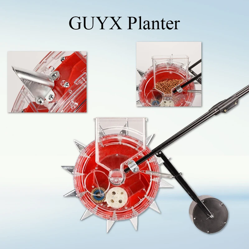 

Фотомашина ручной нажимной механизм соевый арахис кукурузная сеялка ручной нажимной ролик карусель точные сеялки инструменты