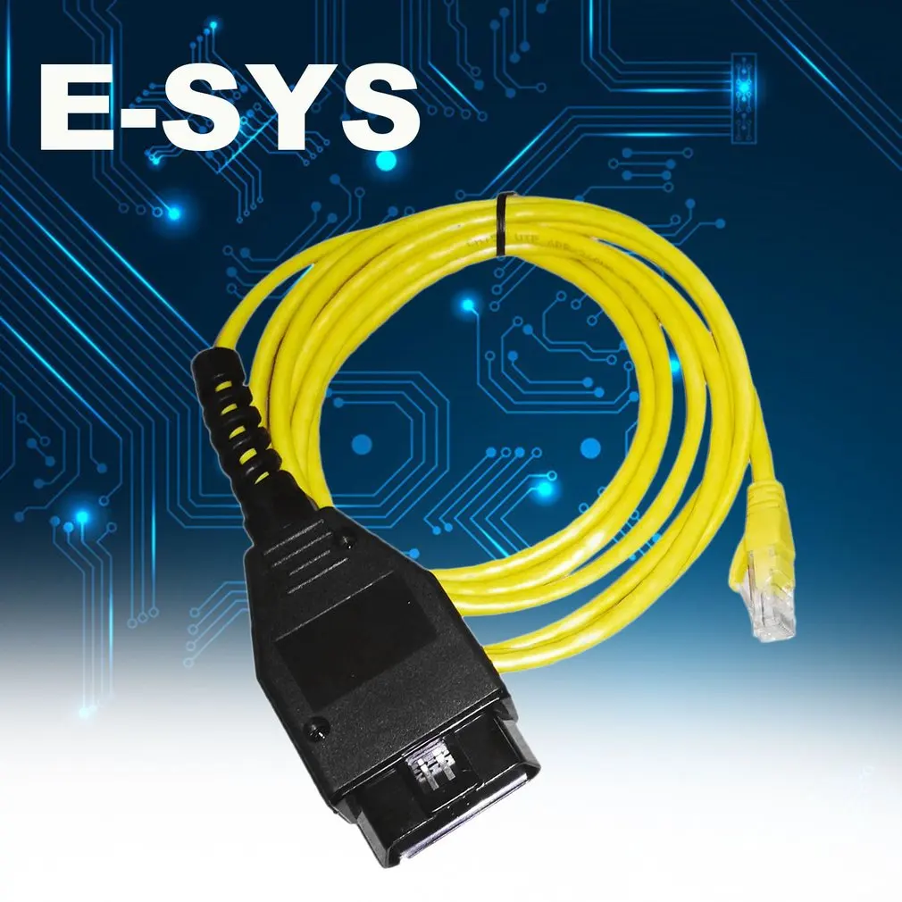 Кабель интерфейса Ethernet к OBD высокая производительность E SYS ICOM кодирование F series