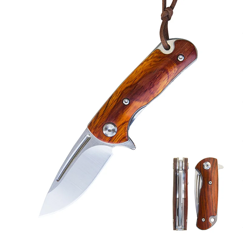 

N1136imported D2steel mini folding knife sharp high hardness EDC pocket camping hunting portable outdoor Tactical survival knife