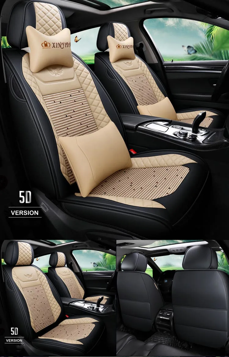 Ynooh чехлы для сидений автомобиля для hyundai getz accent 2008 santa fe tucson elantra creta veloster grand i10 ioniq i10 один автомобильный протектор