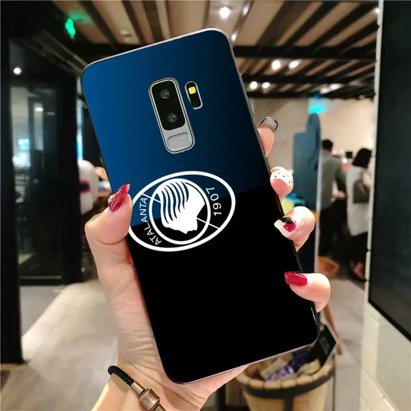 Чехол для телефона Zapata чехол Samsung Galaxy S10 S8 S9 Edge DIY черный мягкий TPU Atalanta FC A9 C10 C9 J7 Max