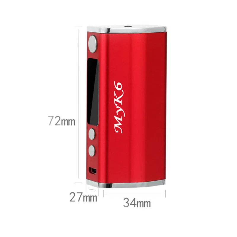 80 Вт Vape Высокая мощность регулируемый кальян мод комплект 0.2Ohm электронная