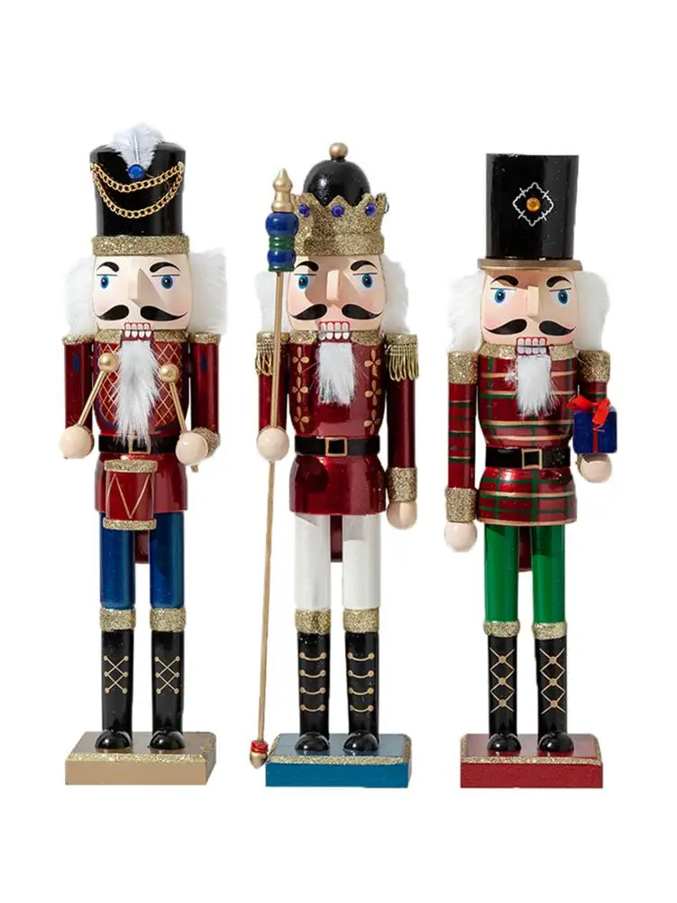 38 см/50 см рождественские деревянные декорации Щелкунчик солдат Детская комната