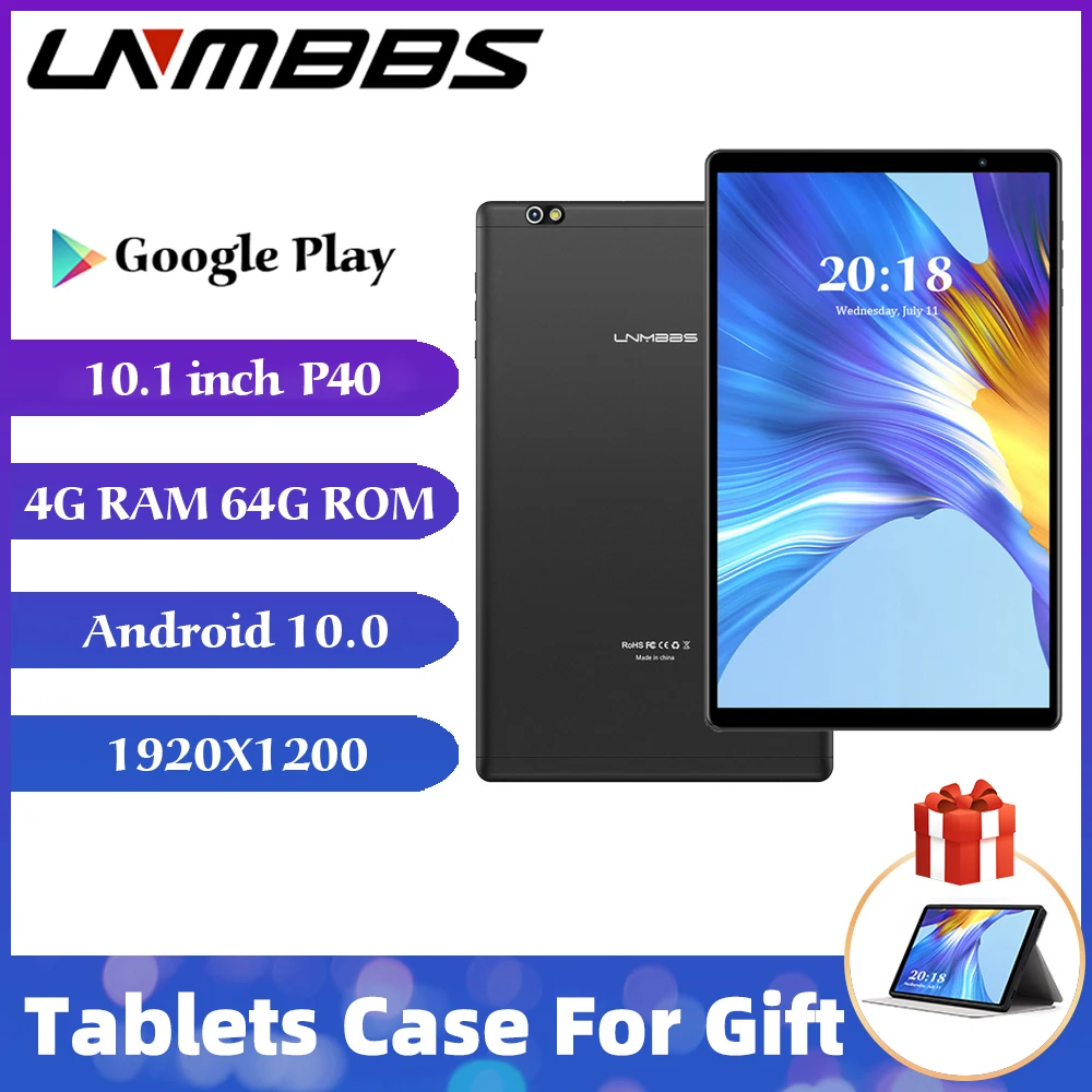 LNMBBS P40 планшет 10 1 дюймов android 0 таблетки Оперативная память 4 Гб Встроенная 64 SC9863A