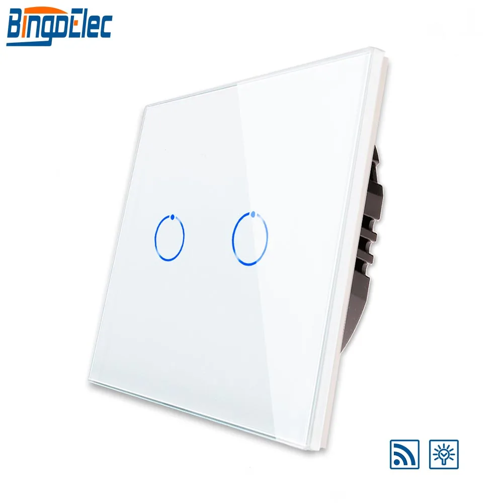 Bingoelec стандарт ЕС/Великобритании 2 банды 1 способ дистанционного