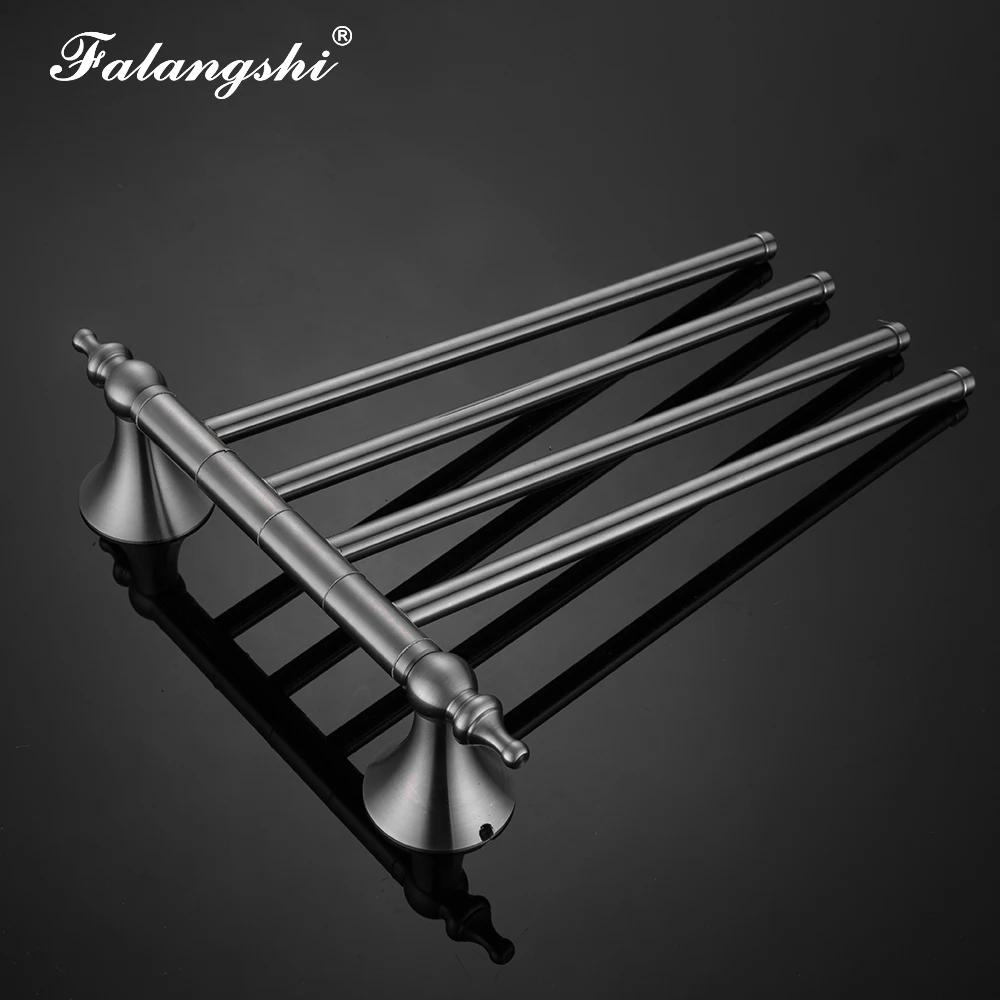 Держатель для полотенец Настенный из нержавеющей стали вращающийся на 180