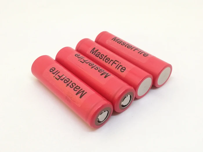 

MasterFire 6pcs/lot Original Sanyo 18650 NCR18650BF high capacity 3400mAh Lithium 3.7v Battery Rechargeable Batteries Cell
