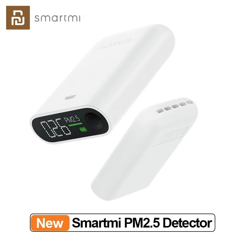 Портативный мини-детектор Smartmi PM2.5 чувствительный тестер качества воздуха для
