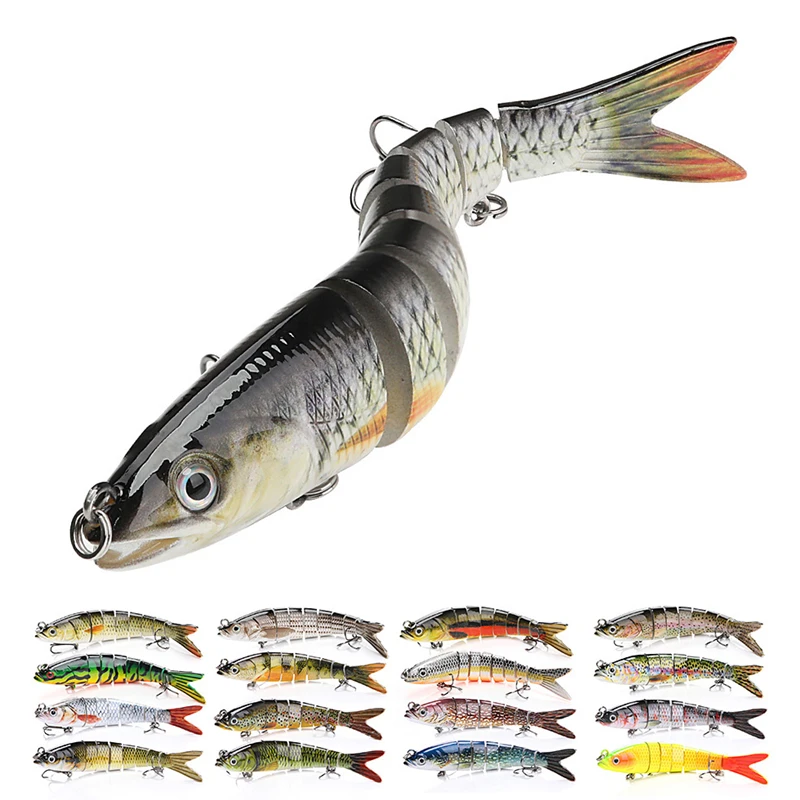 

Sinking swinging bait joint crank bait swimming bait 8-stage hard artificial bait, used for fishing tackle bait