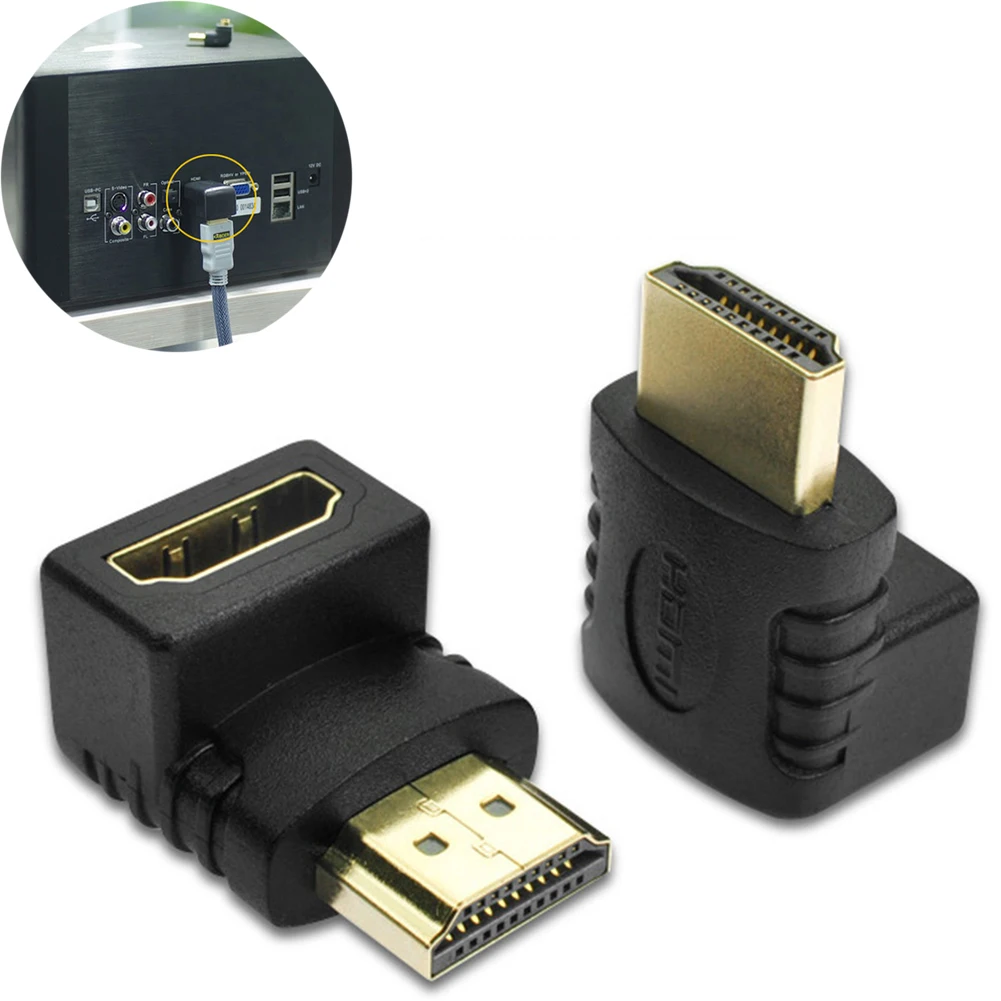 Переходник для ТВ 270 градусов переходник 1080P адаптер HDMI 90 градусов|Кабели USB| |