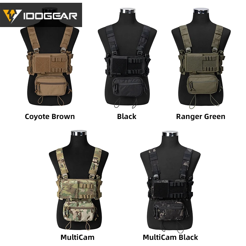 IDOGEAR MK3 тактическая нагрудная установка модульная легкая охотничья жилетка