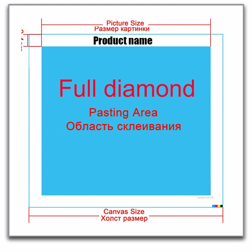 5D DIY Diamond Mosaic Embroidery London Style 30x24 Embroidered Cross Stitch Home Decoration Gifts | Дом и сад