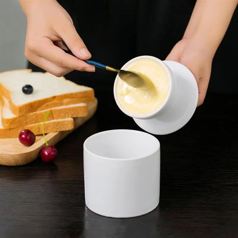 Топ Керамическая коробка для сливочного масла Держатель контейнера сыра тарелки
