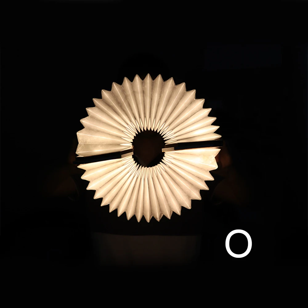 Светодиодная лампа для чтения USB перезаряжаемая теплая белая деревянная