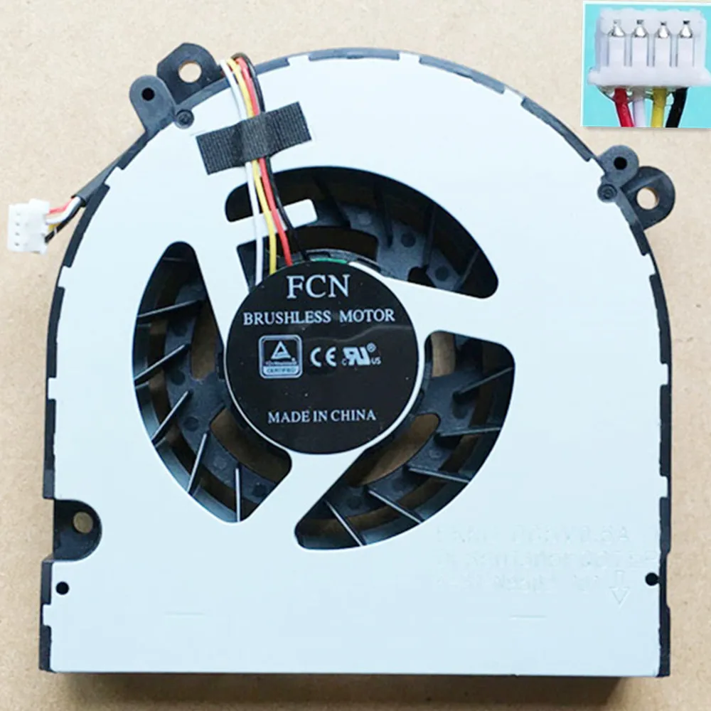 Новый оригинальный вентилятор ЦП для Clevo FKKU DC 5V 0.5A DFS601305FQ0TEP 6-31-N9502-101 Вентилятор