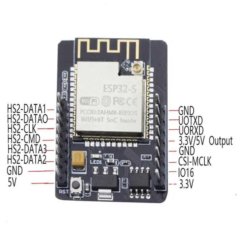 Мини-камера ESP32-CAM ESP32 MB Wi-Fi Bluetooth-совместимая макетная плата набор для