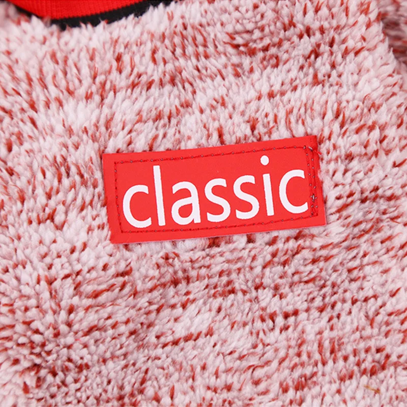 Женская зимняя флисовая одежда для щенков пальто маленьких и средних собак