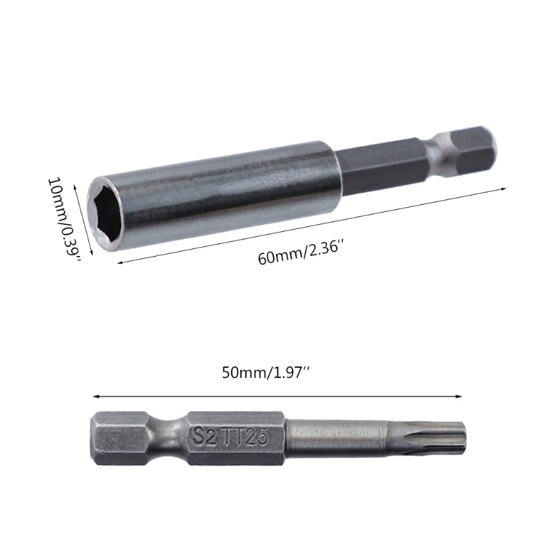 

Multifunctional Alloy Steel Torx Screwdriver Set Mini Magnetic Screwdriver Bits