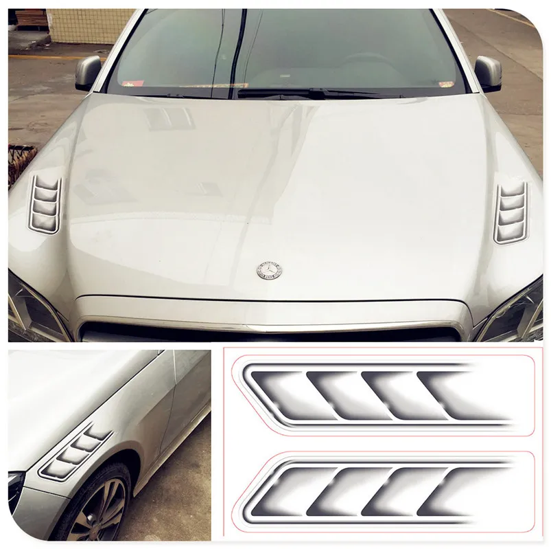 3D стикеры для автомобиля Shark Gills вентиляционное отверстие брызговик Lexus LF Gh SC IS250C HS