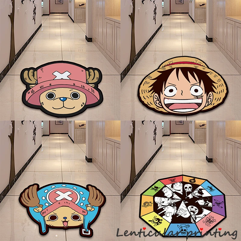 Аниме ковер ONE PIECEd Naru Luffy Chopper милые ковры для кровати Декор детской комнаты коврик