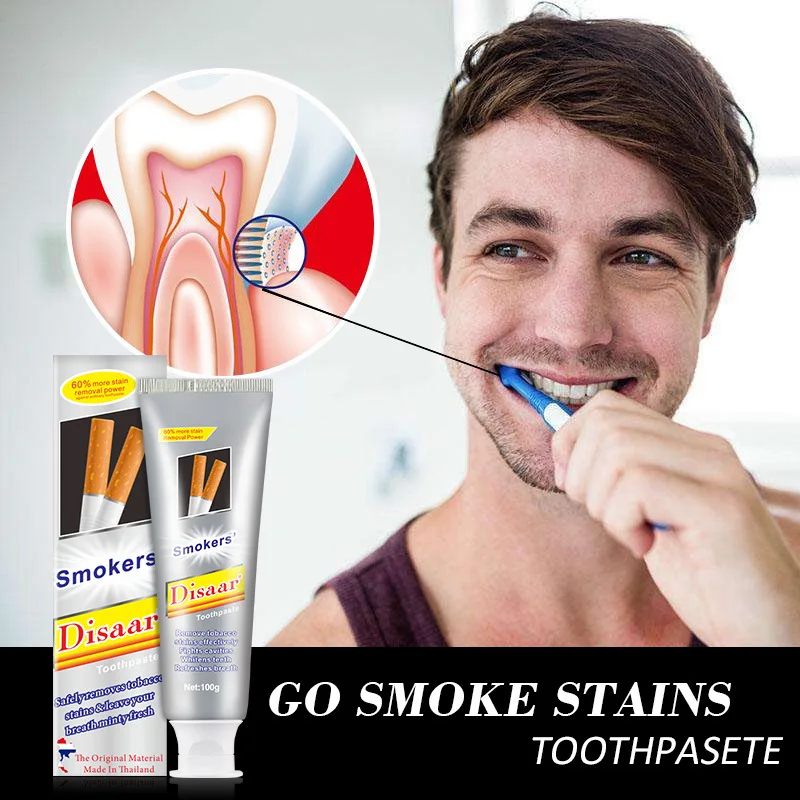 

Disaar Mint Toothpaste Oral Care Anti-Halitosis Fresh Breath Tooth Removing Smoke Spot Toothpaste