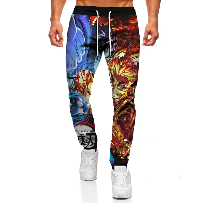 

Autumn New Style Japanese Cartoon 3D Printing Men's Pants Casual Pants Loose Plus Size Sports Pants Fashion Harajuku Streetwear