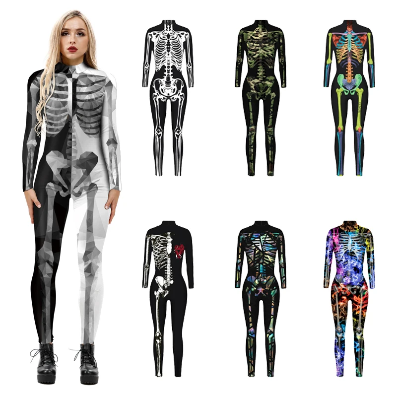 Женские вечерние костюмы на Хэллоуин карнавальный костюм женский комбинезон
