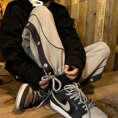 

Men's Thicken Warm Casual Oversize Pants Autumn Winter New Woman Graphic Printed Trousers Male Warm Pants Clothing