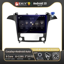 EKIY T900 Android 10 Auto Stereo Multimedia For Ford S Max S-MAX 2007-2015 Car Radio Navigation GPS Carplay BT no 2 Din 2Din DVD