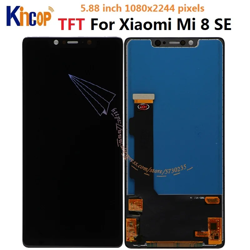 ЖК-дисплей TFT 5 88 &quotдля Xiaomi Mi8 SE Mi 8 MI8SE с сенсорным экраном и дигитайзером для