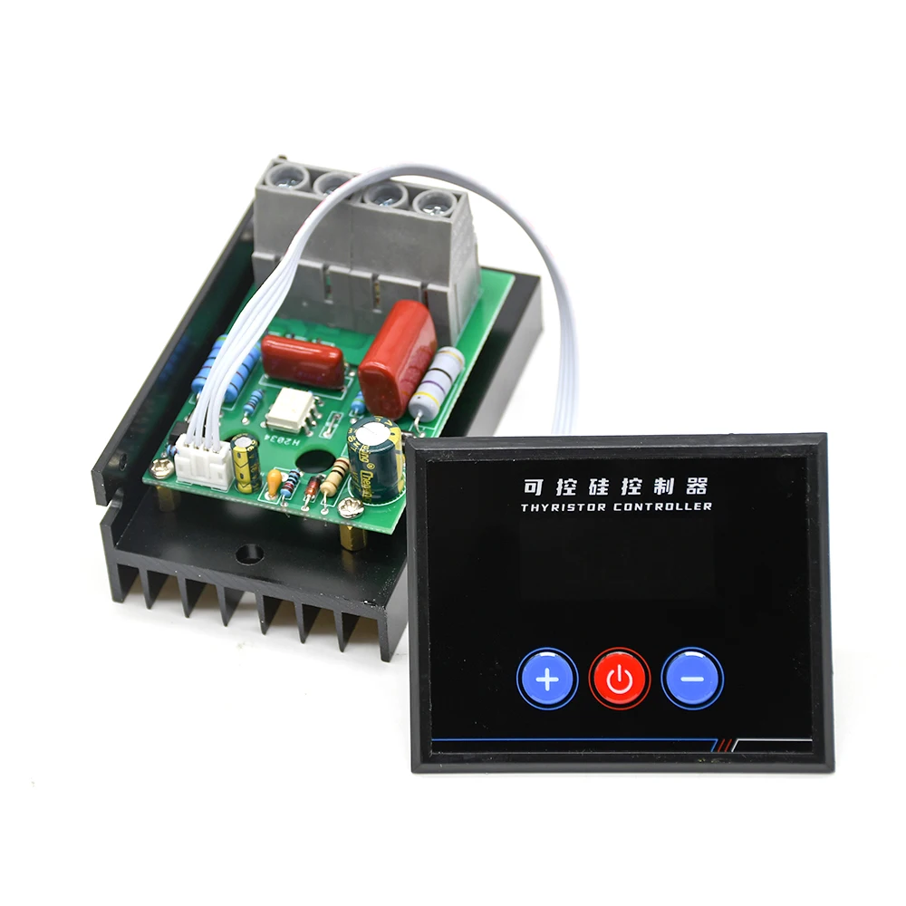 Электронный регулятор напряжения 220 В переменного тока 6 кВт 6000 Вт - купить по