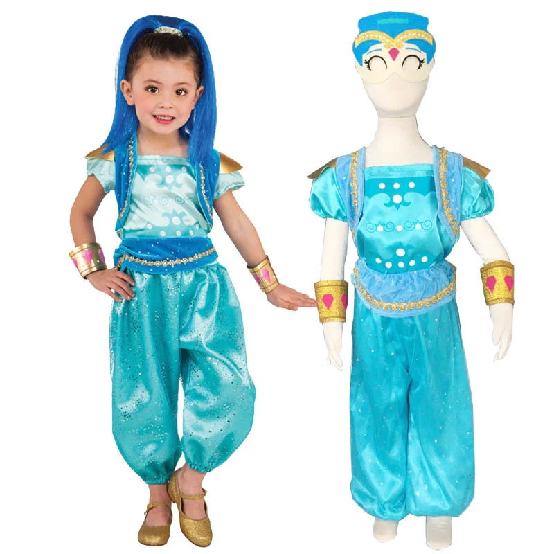 Costume for Shine Girls Halloween Costumes Kids Birthday Party Favor | Тематическая одежда и униформа