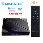 H96 Max H616 Smart TV Box Android 10 4 Гб RAM 64 Гб 1080p 4K BT GooglePlay Store Youtube H96Max медиаплеер телеприставка